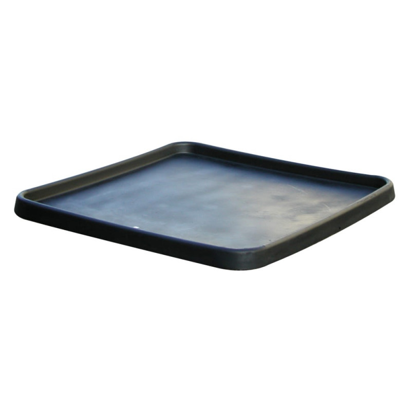 Bac à gâcher 90x90cm noir 4040050 Outifrance