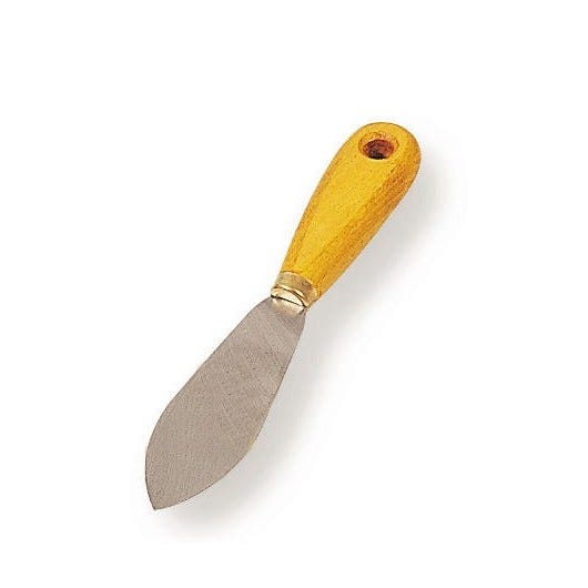 MONDELIN - Couteau à mastiquer laurier manche bois 0