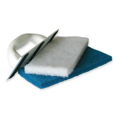 MONDELIN - Platoir monobloc à nettoyer tampons abrasifs