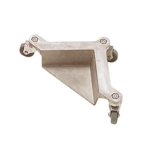 MONDELIN - Jeu de 4 coins roule-meubles aluminium
