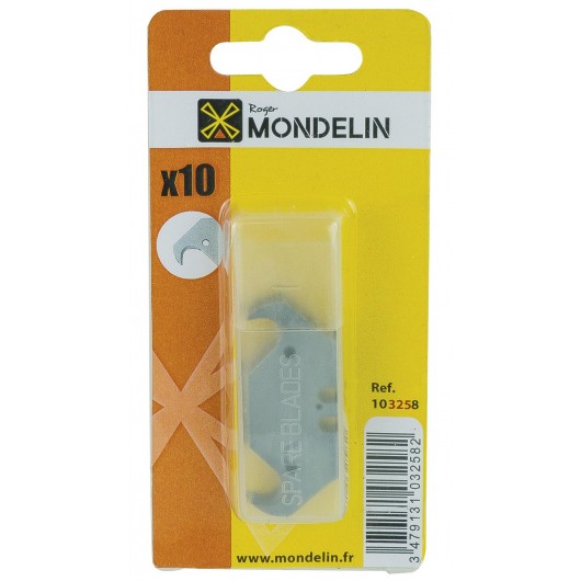 MONDELIN - Étui de 10 lames crochet