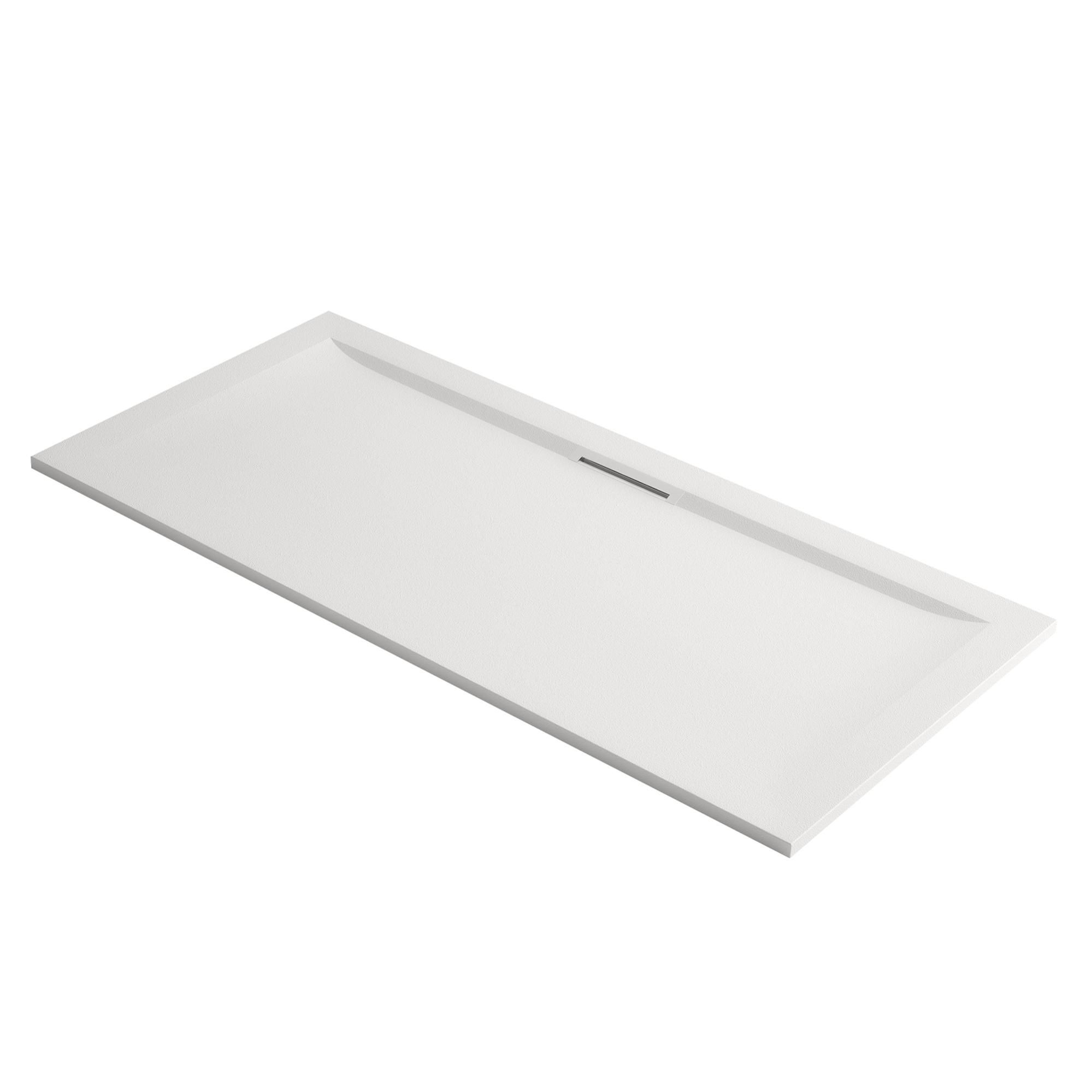 Receveur de douche JACOB DELAFON Flight Pure extra-plat, sans ressaut Haut de Gamme, 180 x 80, adherence / PN6