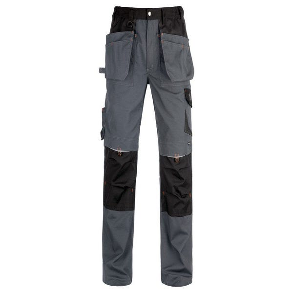 Pantalon De Travail Multipoche Vittoria Pro Gris / Noir Taille XXL 1