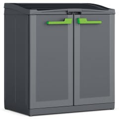 Armoire de recyclage Moby Compact Recycling System Gris graphite Keter 4