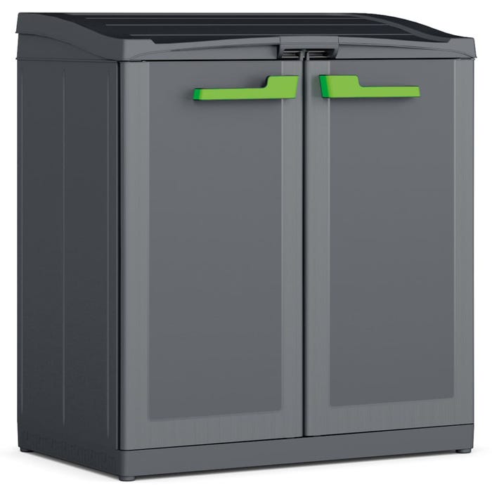 Armoire de recyclage Moby Compact Recycling System Gris graphite Keter 6