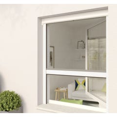 Store Moustiquaire Luxe Recoupable - AVOSDIM Alu Blanc - L 125 x H 160 cm 1