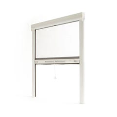 Store Moustiquaire Recoupable AVOSDIM Alu Blanc - L 150 x H 220 cm