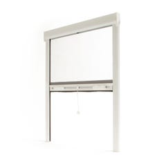 Store Moustiquaire Luxe Recoupable - AVOSDIM Alu Blanc - L 100 x H 160 cm 0