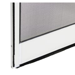 Moustiquaire porte battante Aluminium - L 215 x H 100 cm - Gris 4