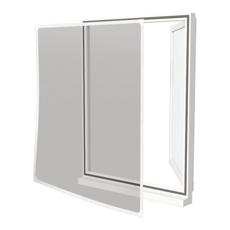 Moustiquaire cadre aimanté sans perçage - L 130 x H 160 cm - Blanc 0