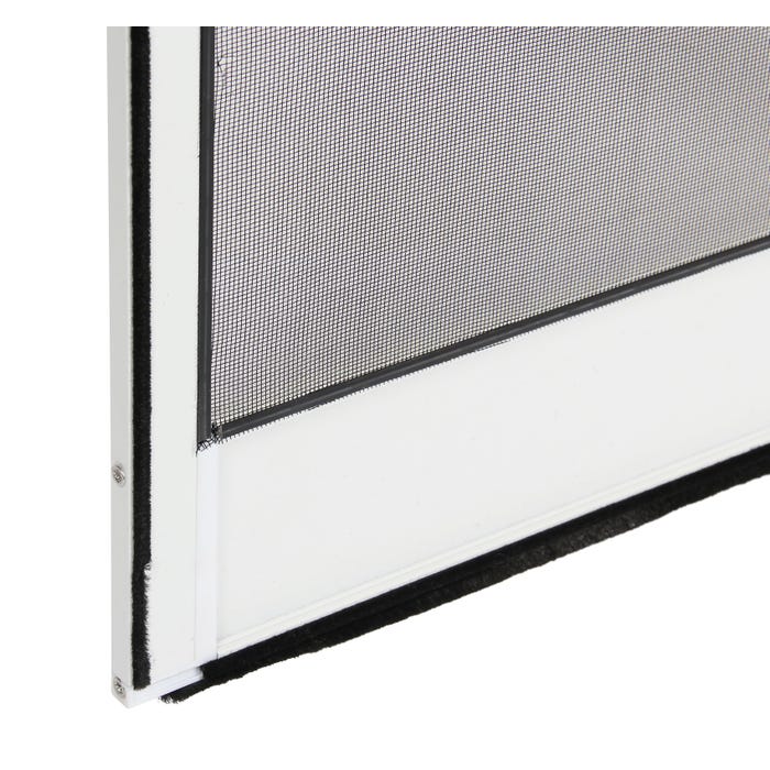 Moustiquaire porte battante Aluminium - L 215 x H 100 cm - Blanc 4