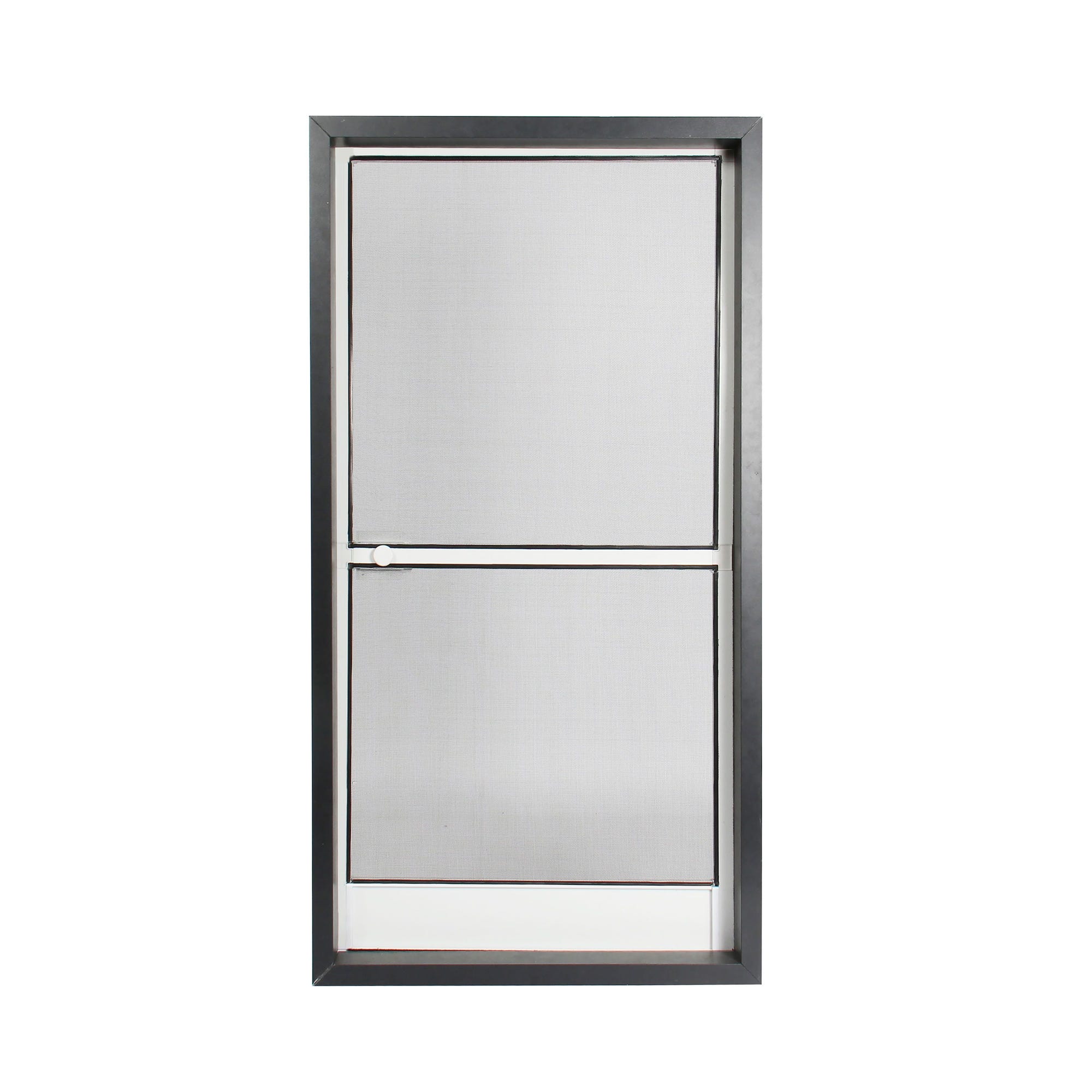 Moustiquaire porte battante Aluminium - L 215 x H 100 cm - Blanc 2