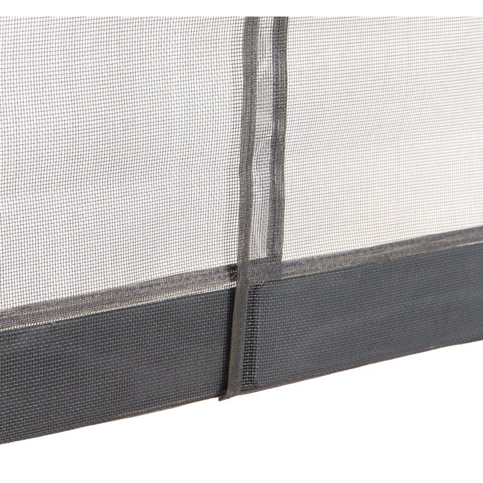 Moustiquaire rideau porte Passages Intensifs - L 100 x H 230 cm Noir 3