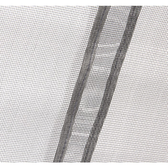 Moustiquaire rideau porte Passages Intensifs - L 130 x H 230 cm Gris 2