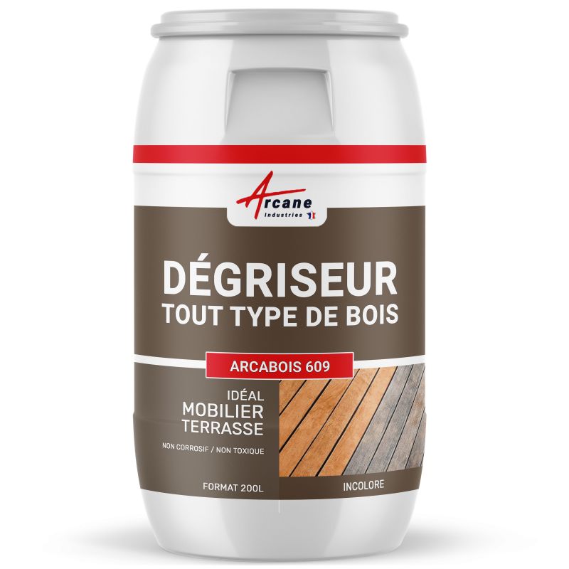 Dégrisant Bois - - 200 L - Arcane Industries