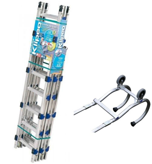 Tubesca - Echelle Klipeo entraxe 250mm avec crochet -