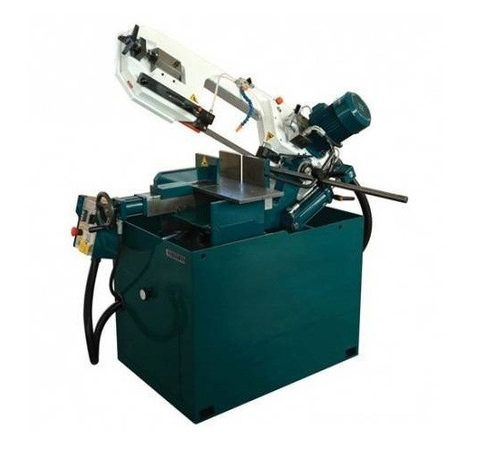 Scie A Ruban Semi-Automatique 1,4kw 400v Triphasé Avec Socle Sr 260 Bsa Sidamo