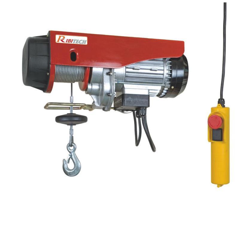 Palan électrique moufle 200/400 kg 950W 18m PE200/400C Ribitech