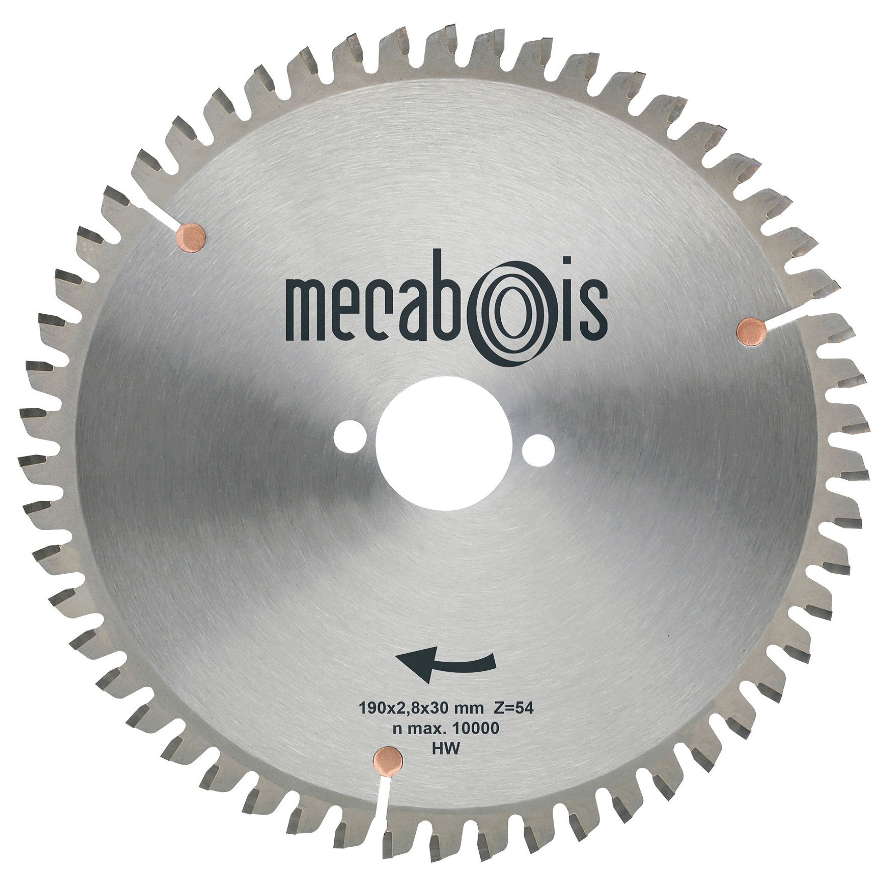 Lame Carbure Universelle 160x2.8x30 42 Dents Mecabois