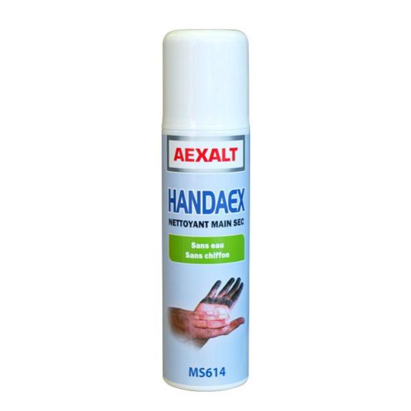 Aexalt - Aérosol Nettoyant main à sec (sans rinçage) Porte de douche x 210 ml HANDAEX