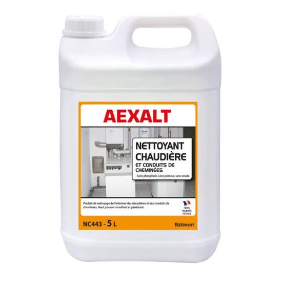 Bidon de 5 L nettoyant chaudière et conduits de cheminées Aexalt 0