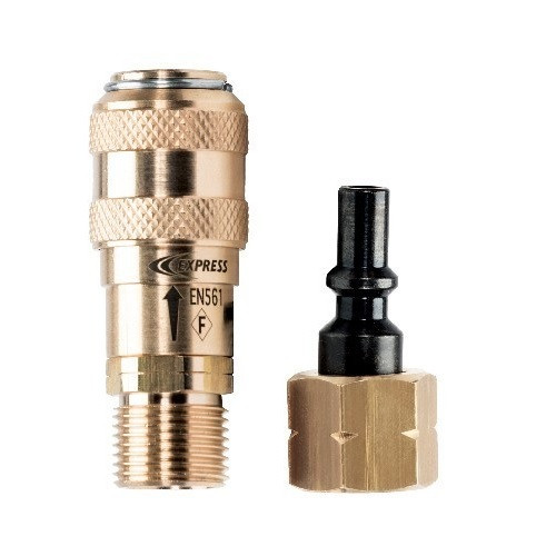Raccord rapide + tétine pour manches 600, 602, 620, 640, 650 - EXPRESS - 911