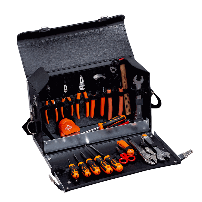 Kit de 32 outils pour maintenance générale dans une mallette en cuir 982000320 Bahco 0