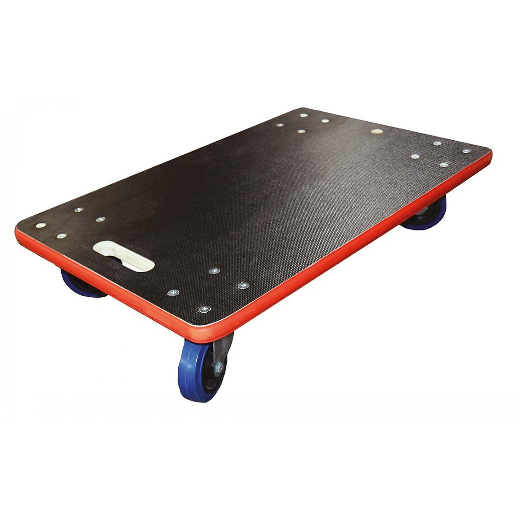 Plateau roulant bois capacité 450 Kg 600 x 400 mm PB31S Stockman