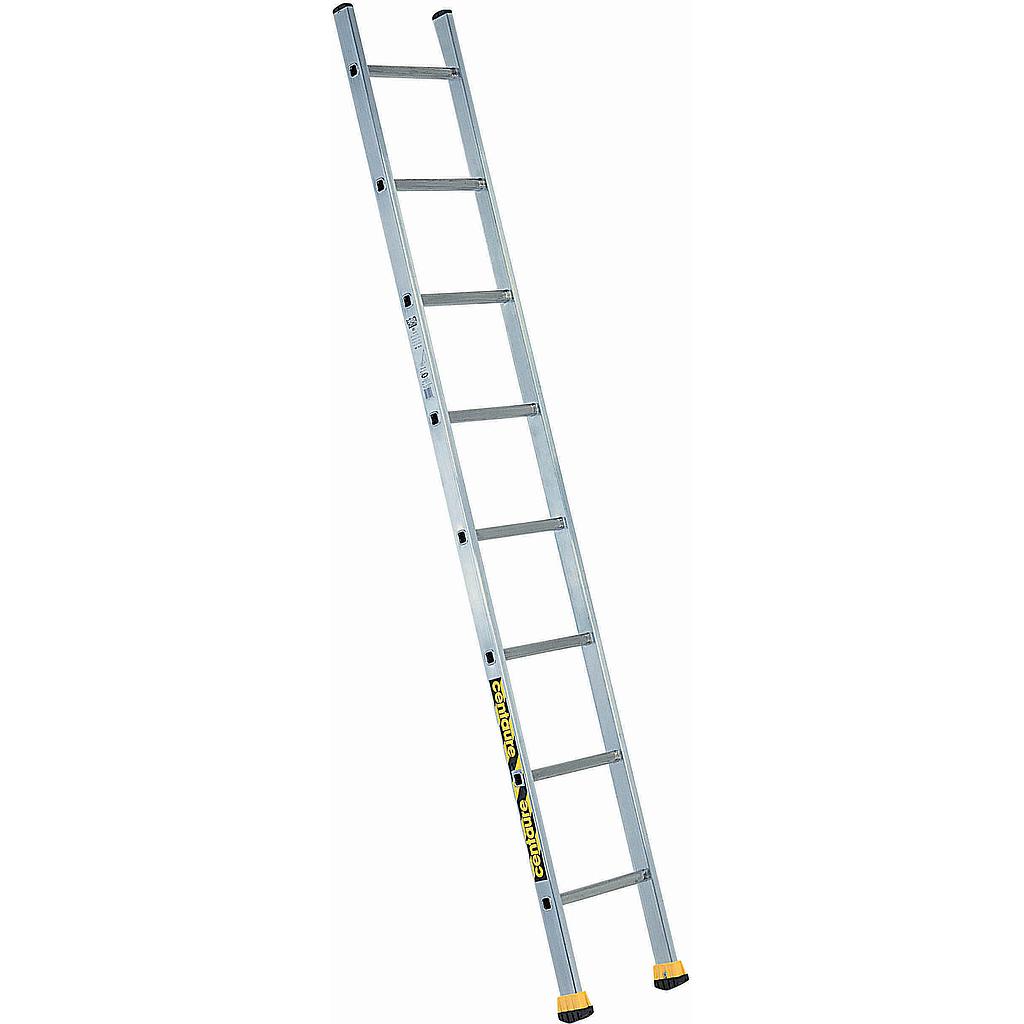 Centaure - Echelle en aluminium simple 6 barreaux 1m80 usage professionnel - S