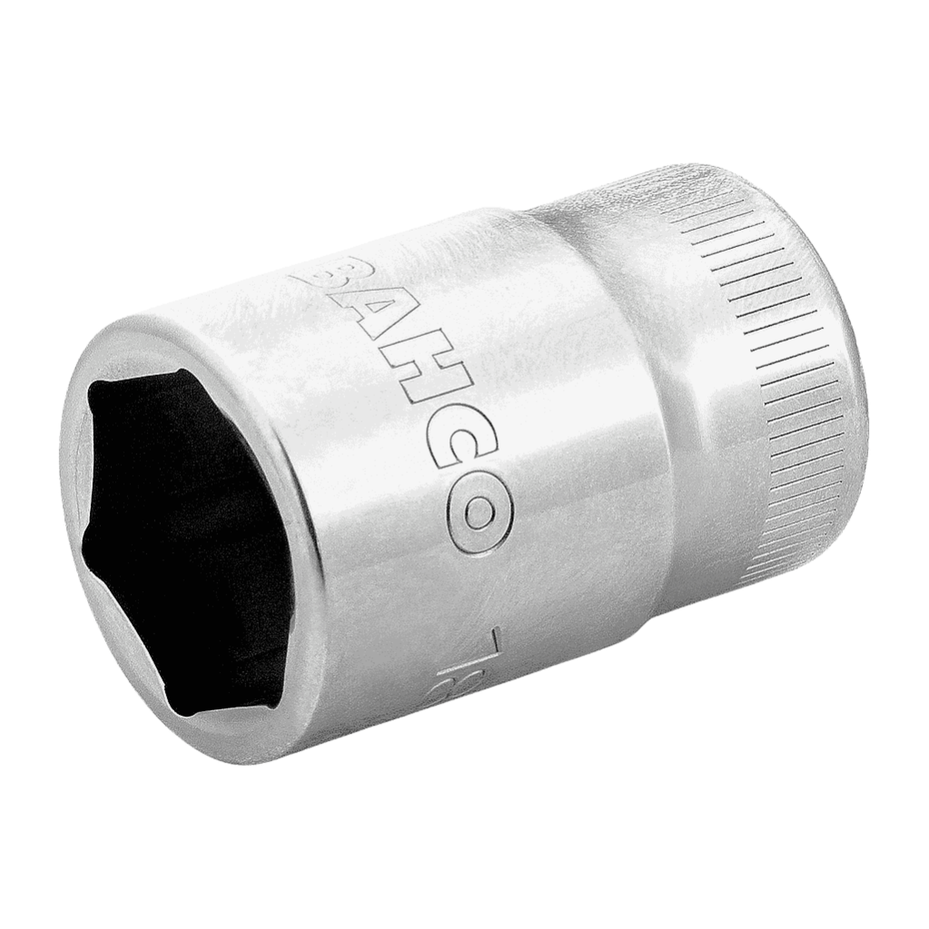 Douilles carré conducteur 1/2'' avec profil hexagonal métrique et finition très polie 14 mm 7800SM-14 Bahco