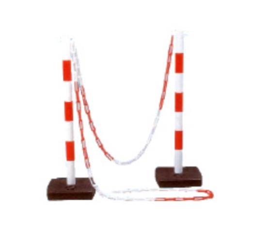 Outifrance - Poteau pour chaîne à plastique 90 cm double crochets - 1720100