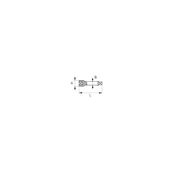 Rallonges carré conducteur 3/8 127 mm 7761 Bahco 1