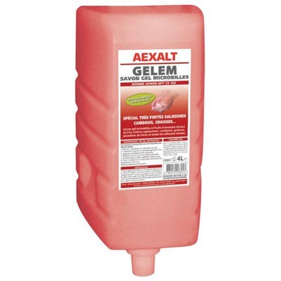 Aexalt - Savon gel microbilles mécanicien 4 L - GELEM