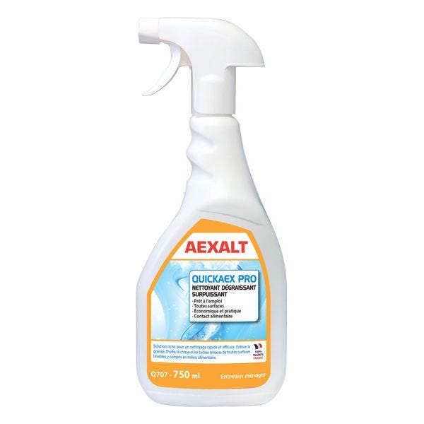 Nettoyant dégraissant polyvalent toutes surfaces parfum agrume 750 ml QUICKAEX PRO Aexalt 0