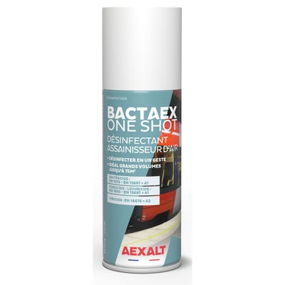 Désinfectant Bactaex One Shot assainisseur d'air aérosol de 210ml - AEXALT - BCT079