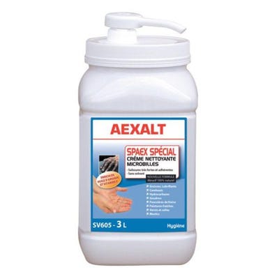 Pâte nettoyante microbilles pour les mains parfum pomme 3 L SPAEX SPÉCIAL Aexalt