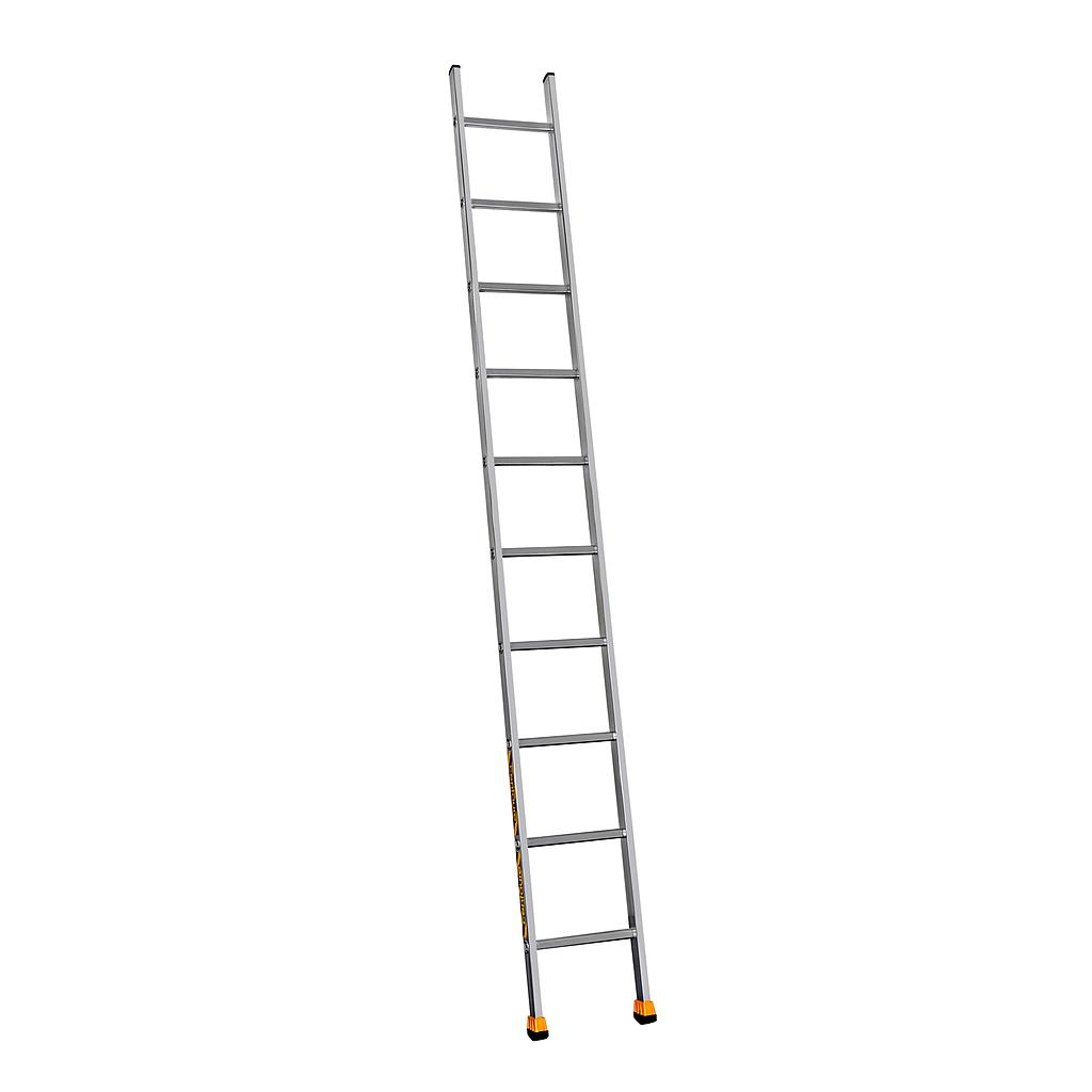 Centaure - Echelle en aluminium simple 10 barreaux 2m95 usage professionnel - S