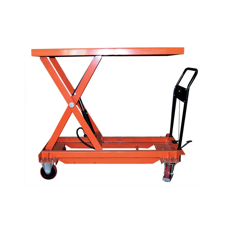 Table élévatrice manuelle grand plateau 1T 1200x800mm BS100L Stockman