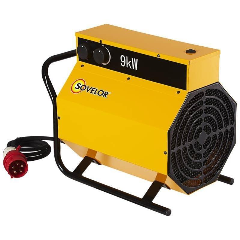 Chauffage air pulsé mobile électrique 9Kw- C9 Sovelor