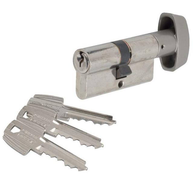 Tesa - Cylindre À Bouton Te5 Varié Nickelé Varié 30xb30