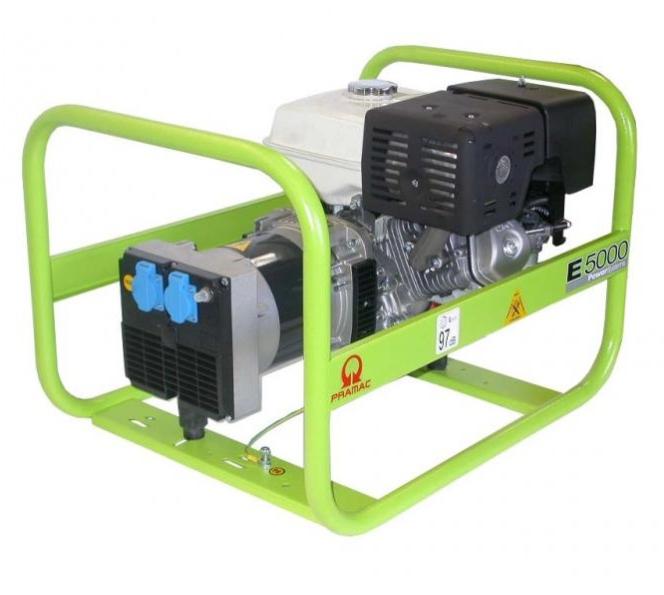 Groupe électrogène E5000 4600 W 50Hz - PRAMAC - PA432SHI00F