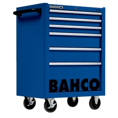 Servante classique C75 avec 6 tiroirs bleu charge 600 kg 986 x 501 x 763 mm 1475K6BLUE Bahco 2