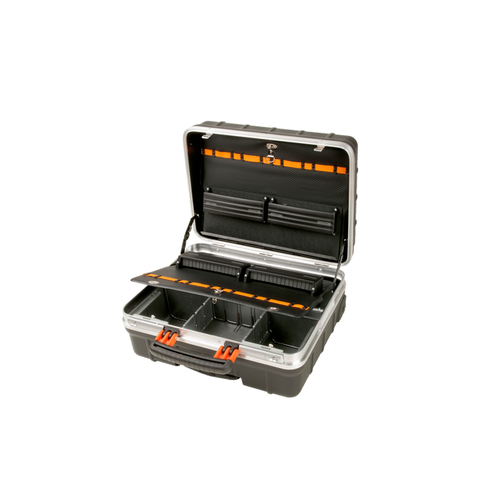 Boîte à outils rigide 42 L sur roulettes avec pochettes en plastique 465 x 215 x 352 mm 4750RCW01 Bahco 2