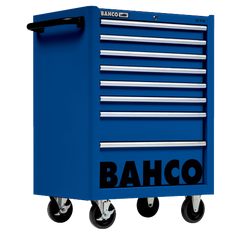 Servante classique C75 26 avec 8 tiroirs bleu charge 600 kg 986 x 501 x 763 mm 1475K8BLUE Bahco 2