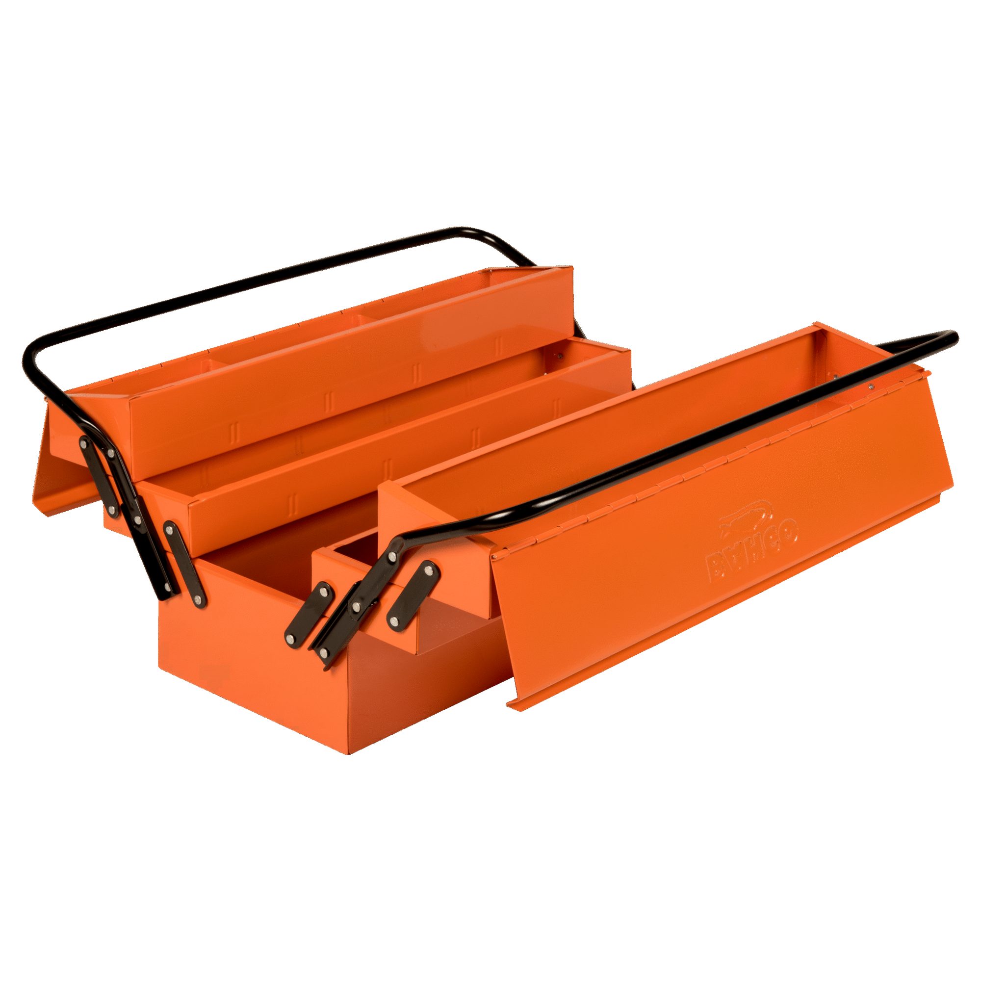 Caisses à outils métalliques avec 5 compartiments 245x500x210 mm 960100060 Bahco 1