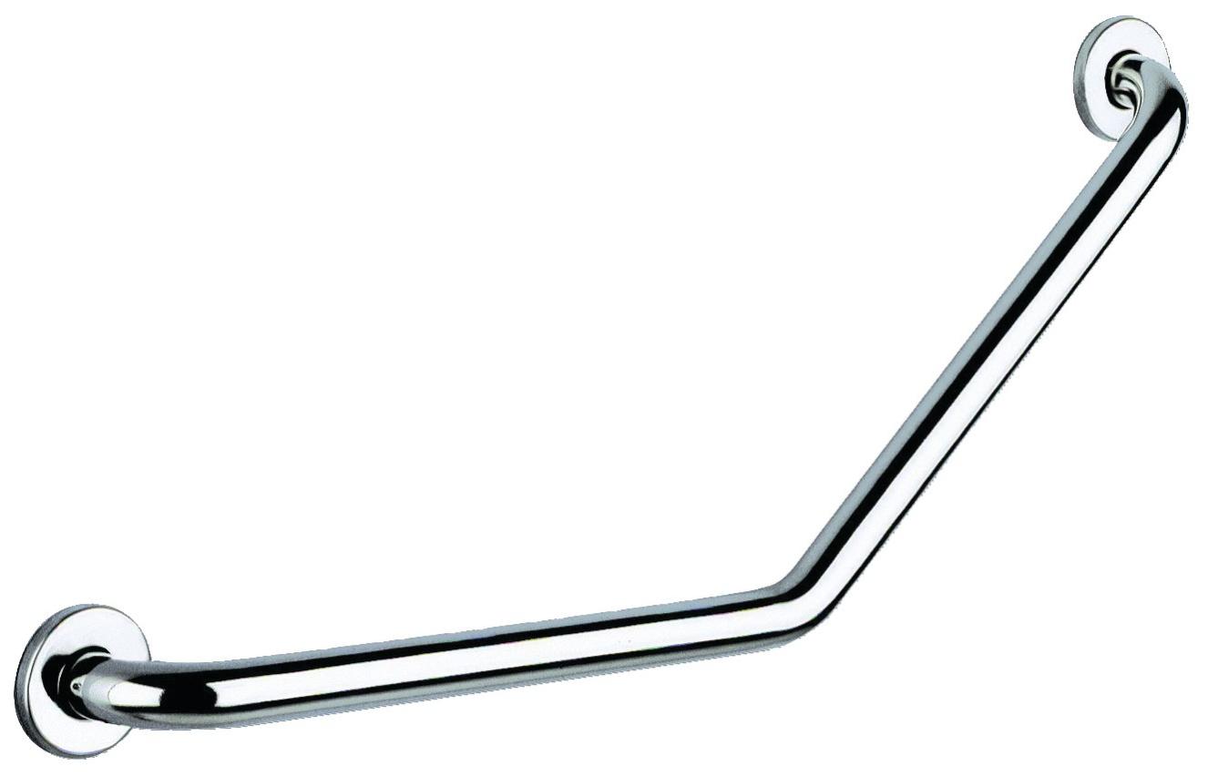 Barre coudée 135 ° Inox poli brillant - DELABIE - 5081P2
