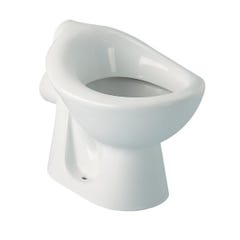 Ideal Standard - Cuvette WC indépendante crèche en porcelaine blanche bord rond - CONTOUR 21 Ideal standard