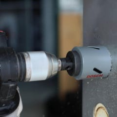 Scie-trépan HSS bimétal pour adaptateur standard D. 140 mm Bosch 7