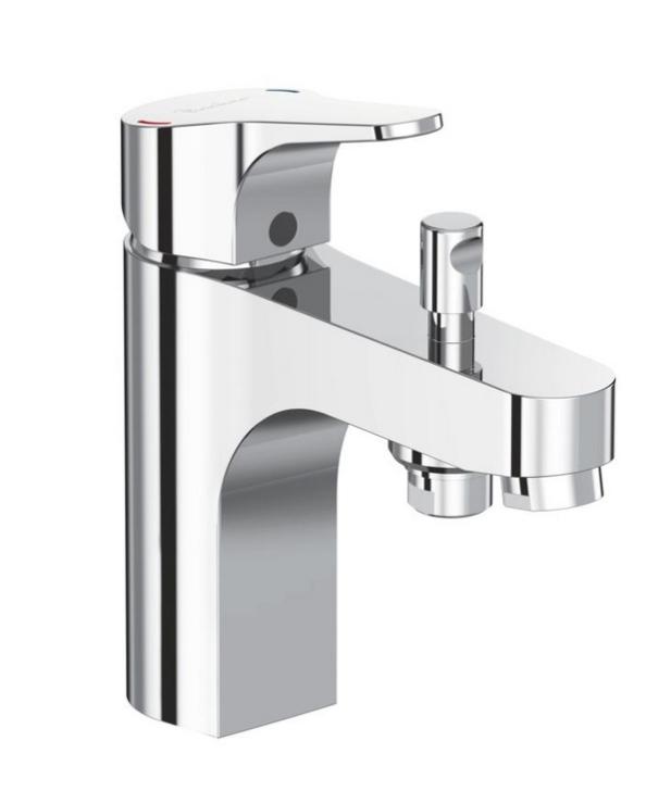 Mitigeur bain-douche monotrou Ulysse chromé Cartouche Diam 38 mm Porcher