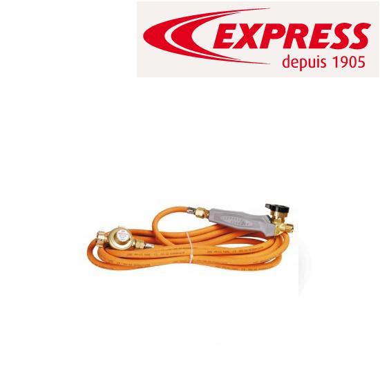 Kit pour couvreur GUILBERT EXPRESS Manche de chalumeau + Tuyau de 4.75m + détendeur 2 bar - 6025